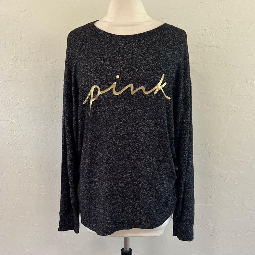 Victoria’s Secret Pink pajama long sleeve top